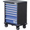 Dílenský vozík s nářadím, 7 zásuvek, 263 ks - B4207