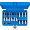 Sada nástrčných klíčů, imbus, 1/4", 1/2", 3 - 12 mm, 18 ks - B5171