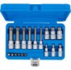Sada nástrčných klíčů, tisícihran XZN, 1/4", 1/2", M4 - M18, 18 ks - B5172