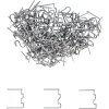 Sponky na opravu plastů, typ S, 0,8 mm, 100 ks - B73353