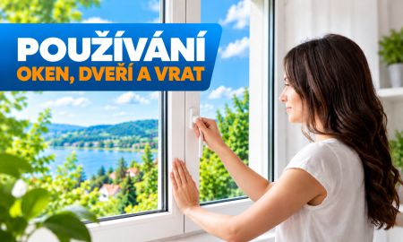Jak správně používat okna, dveře a vrata