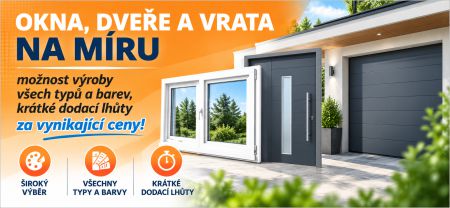Okna, dveře a vrata na míru