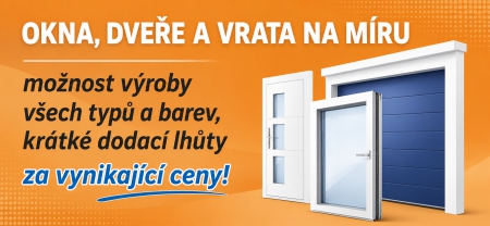 Okna, dveře a vrata na míru