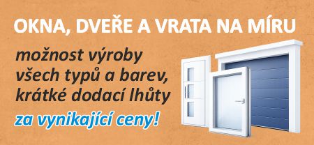 Okna, dveře a vrata na míru