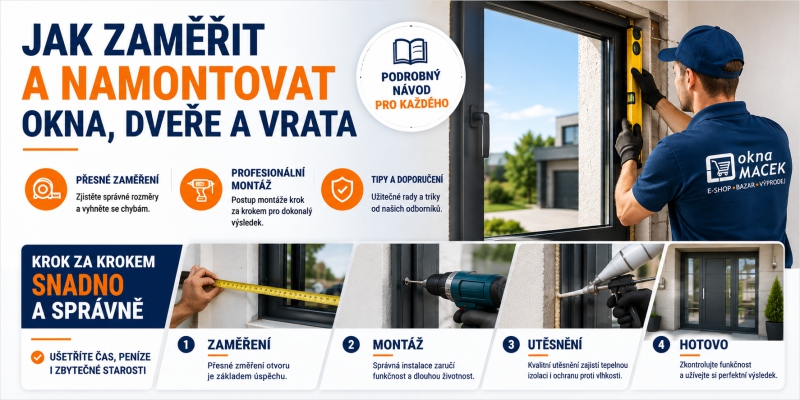 Zaměření a montáž