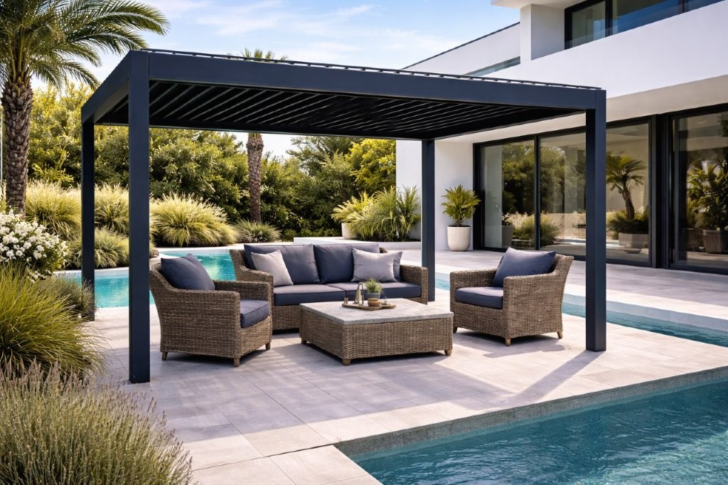 Bioklimatické pergoly AMY 4x3 m