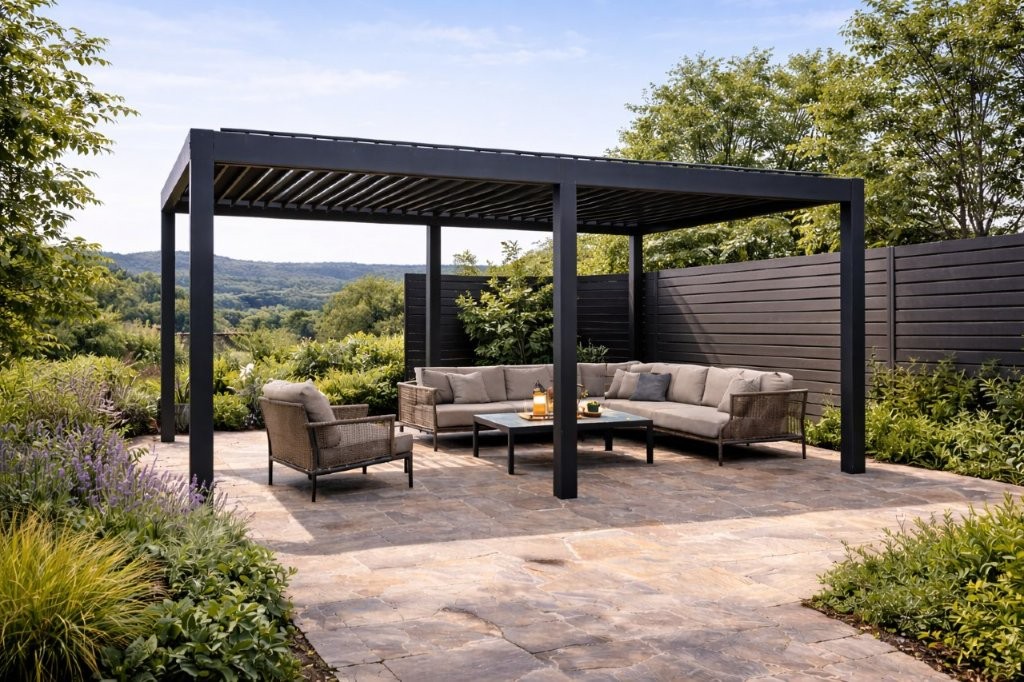 Bioklimatická pergola AMY 6x3 m