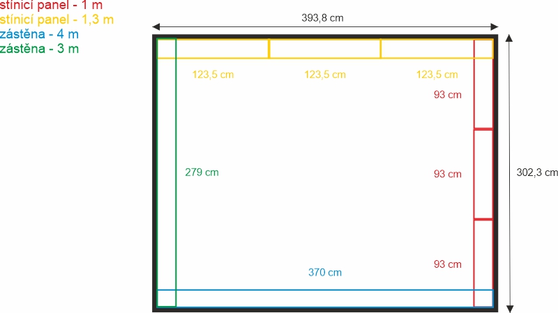 Bioklimatická pergola - INTRO PLUS