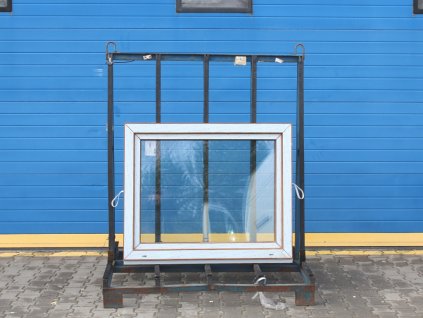 Plastové okno - KNIPPING 76 MD, 1180x950 mm, OS pravé, zlatý dub/bílá  + příslušenství a montážní materiál zdarma