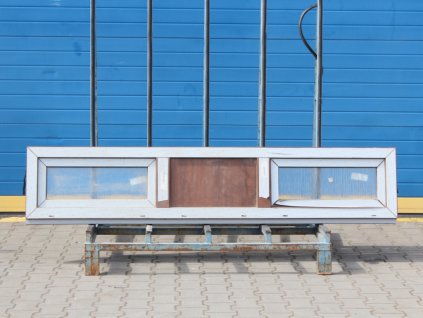 Plastové okno - KNIPPING 70 AD, 2020x1400 mm, O/OS, bílá + příslušenství a montážní materiál zdarma