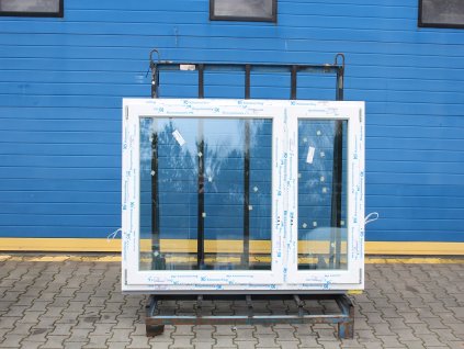 Plastové okno - KNIPPING 88 MD, 1730x1200 mm, O/OS sloupek, bílá/bílá  + příslušenství a montážní materiál zdarma