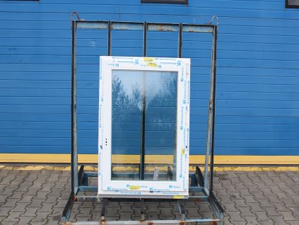 Plastové okno - KNIPPING 76 MD, 840x1140 mm, OS pravé, bílá/bílá  + příslušenství a montážní materiál zdarma