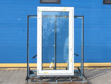 Plastové okno - KNIPPING 70 AD, 890x1640 mm, OS, bílá/bílá  + příslušenství a montážní materiál zdarma
