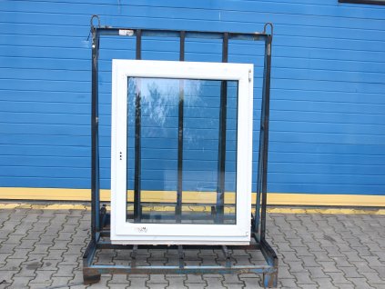 Plastové okno - 1125x1220 mm, OS pravé, bílá/bílá  + příslušenství a montážní materiál zdarma