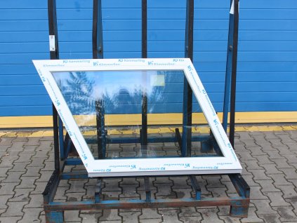 Plastové okno - KNIPPING 76 MD - 1000x1353 mm, FIX ATYP, bílá/bílá + příslušenství a montážní materiál zdarma
