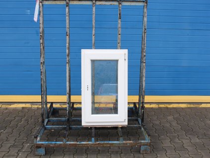 Plastové okno - 600x880 mm, OS, bílá/bílá  + příslušenství a montážní materiál zdarma