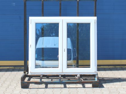 Plastové okno - 1060x1520 mm, OS levé, bílá/bílá  + příslušenství a montážní materiál zdarma