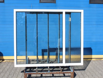 Plastové okno - 2100x1510 mm, FIX/FIX, bílá/bílá + příslušenství a montážní materiál zdarma