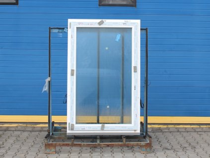 Plastové okno - KNIPPING 76 MD - 1000x1550 mm, OS levé, bílá/bílá  + příslušenství a montážní materiál zdarma