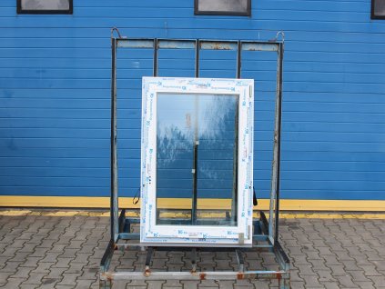 Plastové okno - KNIPPING 76 MD, 885x1160 mm, OS pravé, bílá/bílá  + příslušenství a montážní materiál zdarma