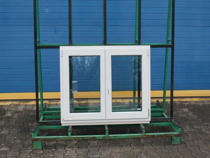 Plastové okno - VEKA SOFTLINE 70, 1200x900 mm, O+OS klapačka, bílá/bílá  + příslušenství a montážní materiál zdarma