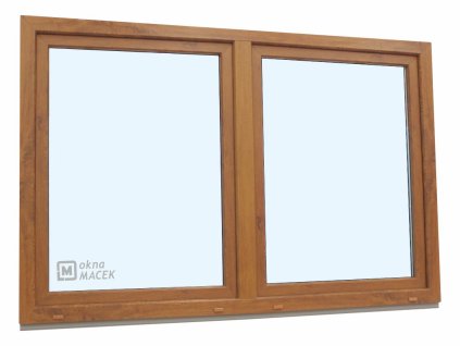 O+OS sloupek 2100x1500 zlatý dub