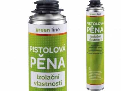 Montážní PU pěna - DEN BRAVEN Green 750, pistolová, letní