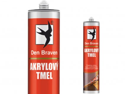 Akrylový tmel - DEN BRAVEN 310, bílý