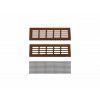 ventilacni mrizka 250x80+sit bronzova