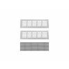 ventilacni mrizka 250x80+sit stribrna