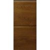 PU panel - výška 610 mm, střední drážka, tloušťka 40 mm, ITALPANNELLI, ořech