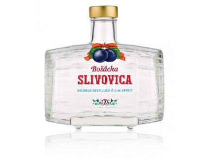 Bošácka  slivovica súdok 52% 0,5 l