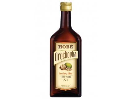 HOBÉ Orechovka likér 27% 0,5 l