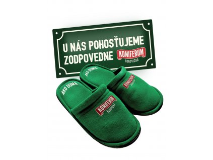 Koniferum Papuče a Tabuľka