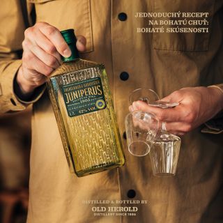 Jednoduchý recept na bohatú chuť👌: BOHATÉ SKÚSENOSTI.☝ 👉Trenčianska borovička Juniperus.✨...