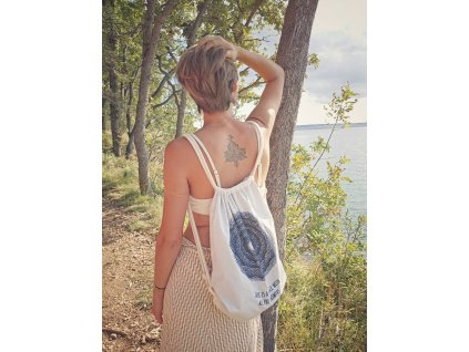 Gymsack s autorským designem (s podšívkou a vnitřní kapsou)