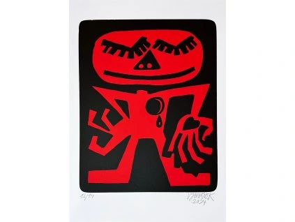 Litograficky tisk Love 1