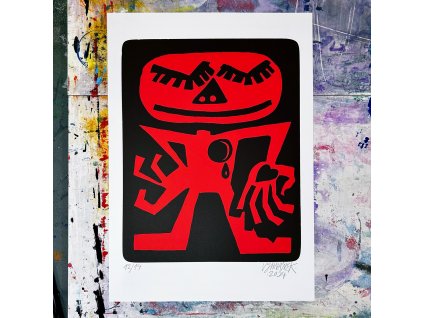 Litograficky tisk Love