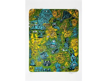 Litograficky tisk Monstra2 1