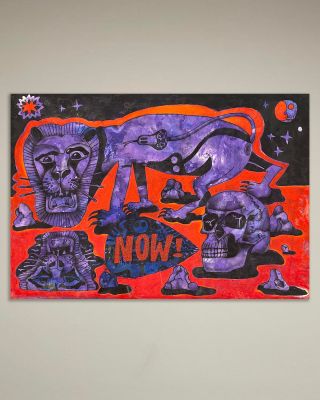 Now!, mixed media on canvas #art #canvas# #contenporaryart