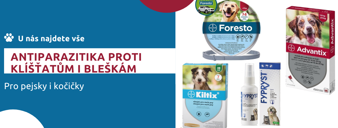 Antiparazitika pro psy i kočky