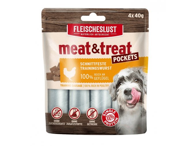 MEAT & TREAT POULTRY 4x40g