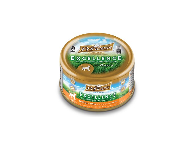 PRINCESS TINS KUŘE/TUŇÁK/DÝNĚ 70G