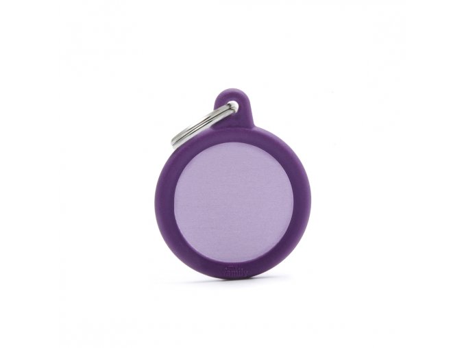 PURPLE CIRCLE ALU PURPLE RUBBER