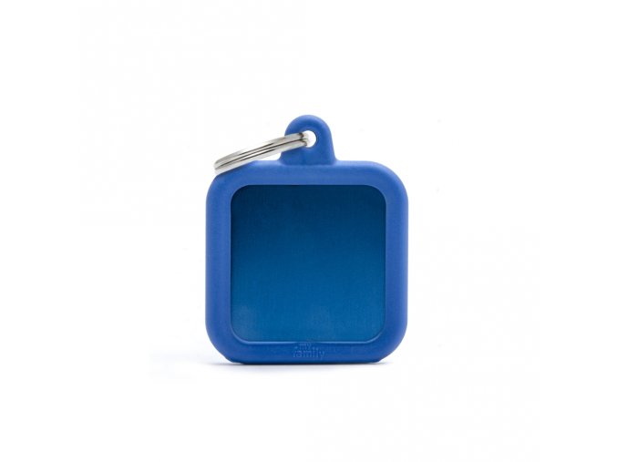 BLUE SQUARE ALU BLUE RUBBER