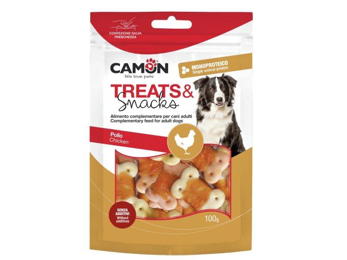 SNACKS 4 cm SUŠENKA & KUŘE 100 g