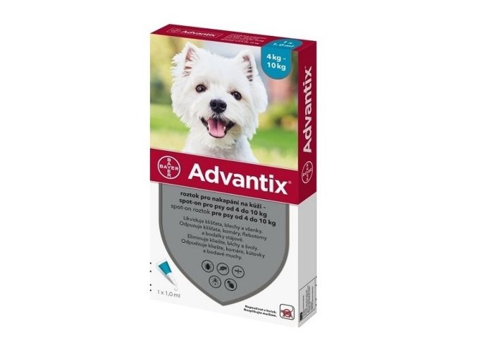 ADVANTIX SPOT-ON 1,0ML M/4-10KG