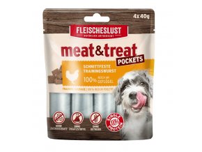 MEAT & TREAT POULTRY 4x40g