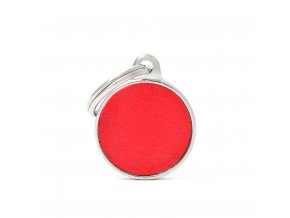 SMALL CIRCLE REFLECTIVE RED