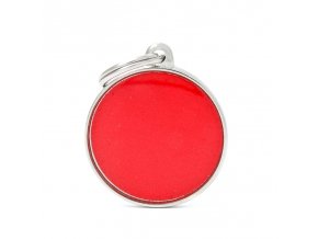 BIG CIRCLE REFLECTIVE RED